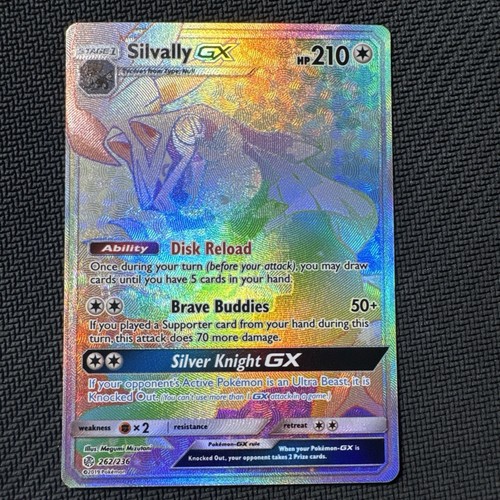 Silvally GX 262/236 Cosmic Eclipse Secret Rare Full Art Holo ENG 210 2019