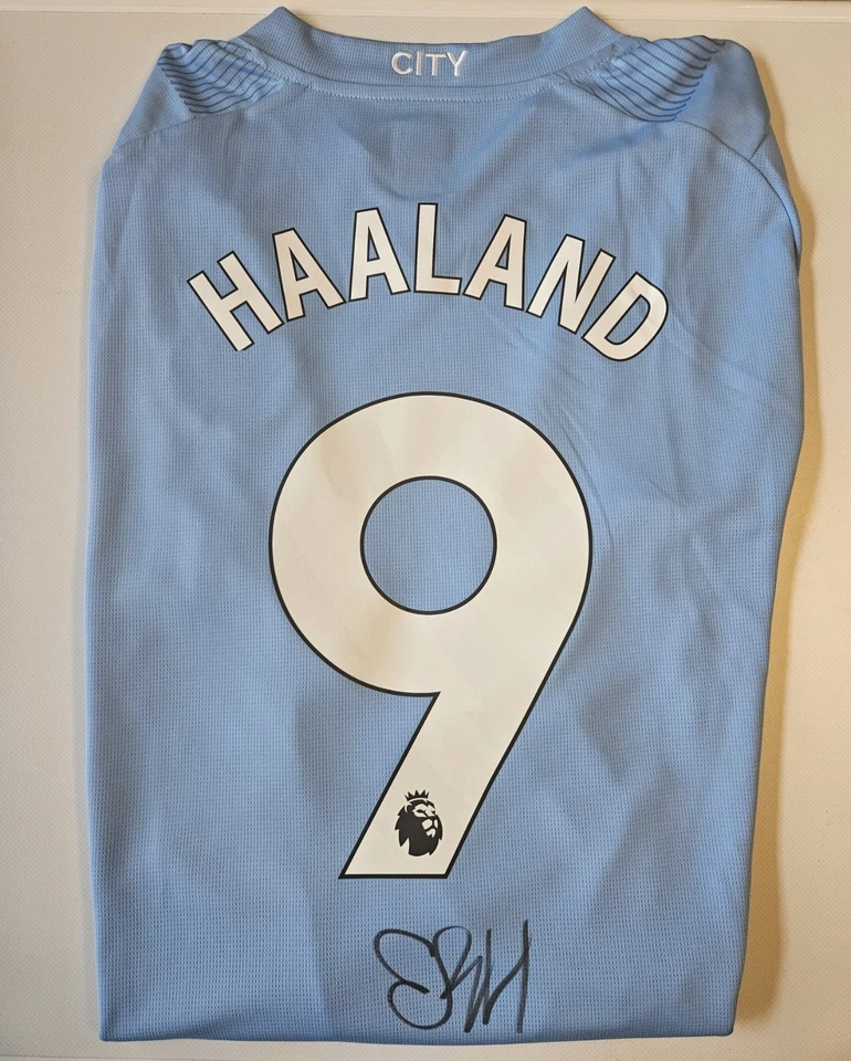 Signiertes Trikot Erling Haaland Manchester City (Icons zertifiziert) - Bild 3 von 3