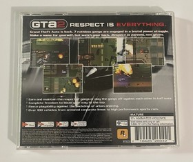 Rockstar Games Grand Theft Auto 2 (Sega Dreamcast) Action M Manual CIB