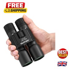 12x32 Compact Binoculars for Adults - Lightweight, High Power for Bird Watching