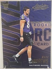 Mark Andrews 2018 Panini Absolute #124 Rookie Baltimore Ravens
