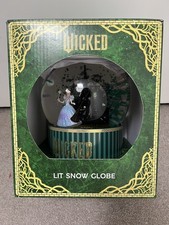 M&S Wicked Light Up Wicked For Good Snow Globe Brand New Discontinued