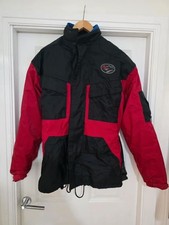 Alpine Wear Ski Snow Motorcycle Jacket Red Black Size Small