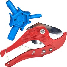Premium Werkzeugset f&uuml;r Verbundrohr, Rohrschneider f&uuml;r PVC Kunststoff & M