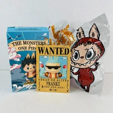 POP MART Labubu The Monsters x One Piece Figure Toy Doll - FRANKY