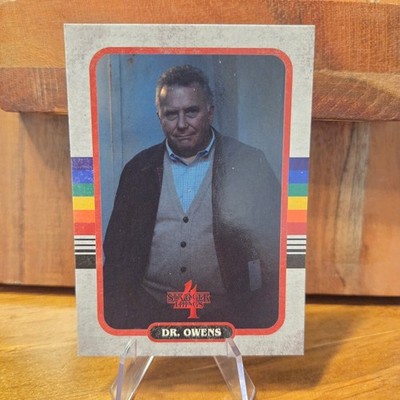 Stranger Things Dr. Owens 2023 Season 4 ZeroCool 19 Base Set