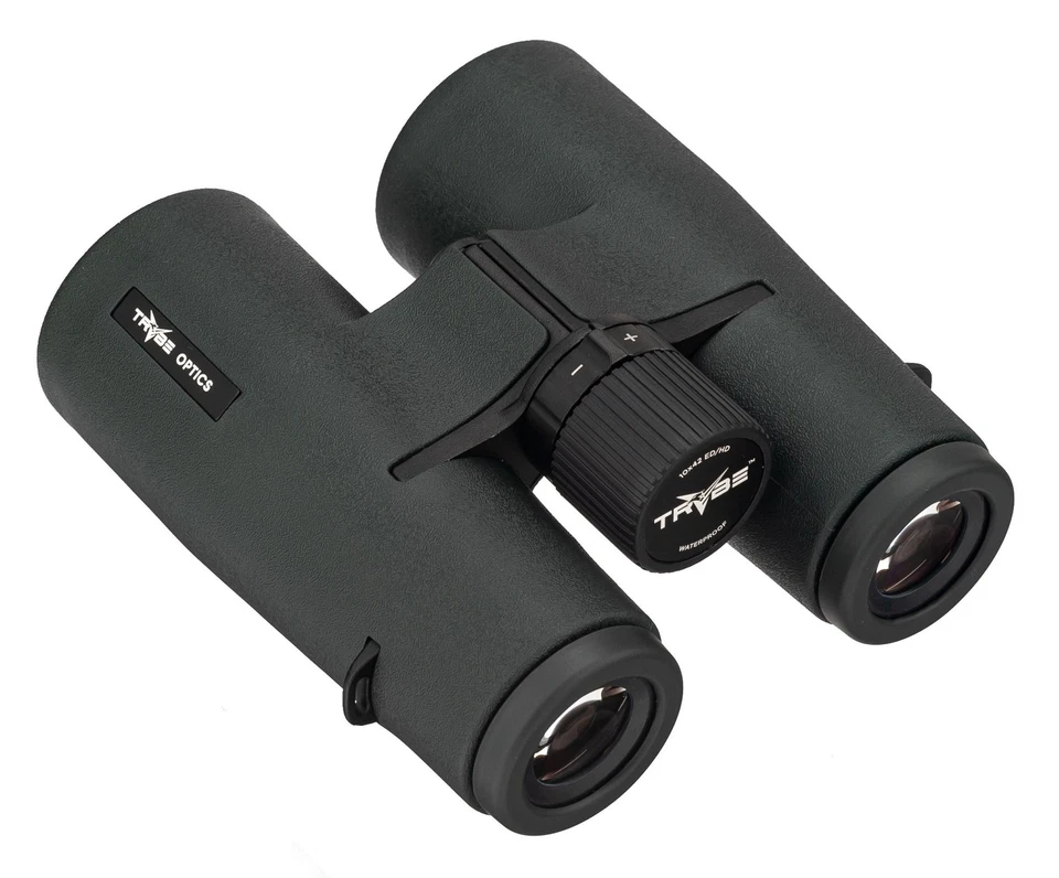 TRYBE Optics 10x42mm ED/HD Binoculars, Forest Green, BIN10x42ED - Image 2 of 4