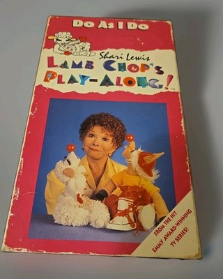 Lamb Chops Play-Along - Do As I Do with Shari Lewis VHS Tape 1993 Kids Education