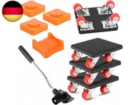 9-Teiliges MöBel Transportroller Set, Schwerlast MöBelheber Mit 330Mm V