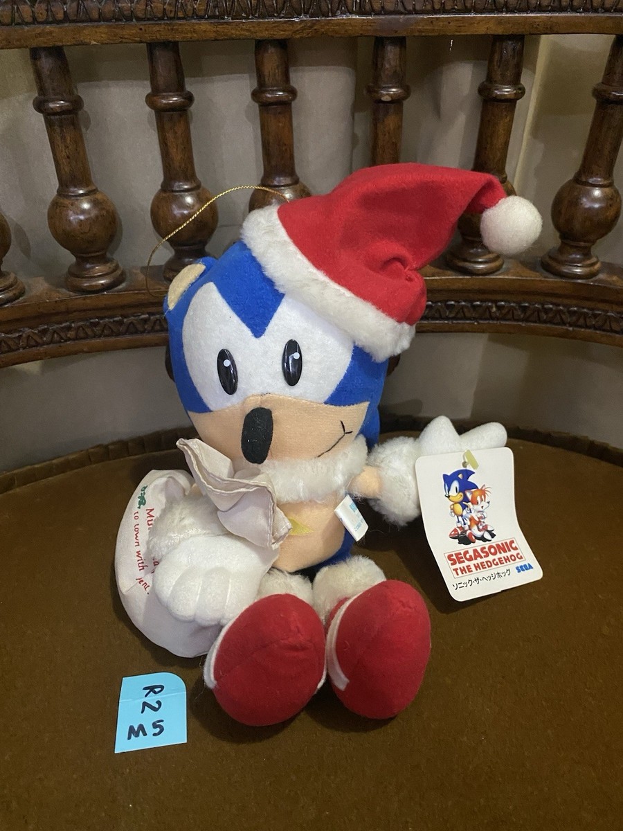 Sonic The Hedgehog SEGA 1994 Japan 8” Christmas Vintage Plush x | eBay