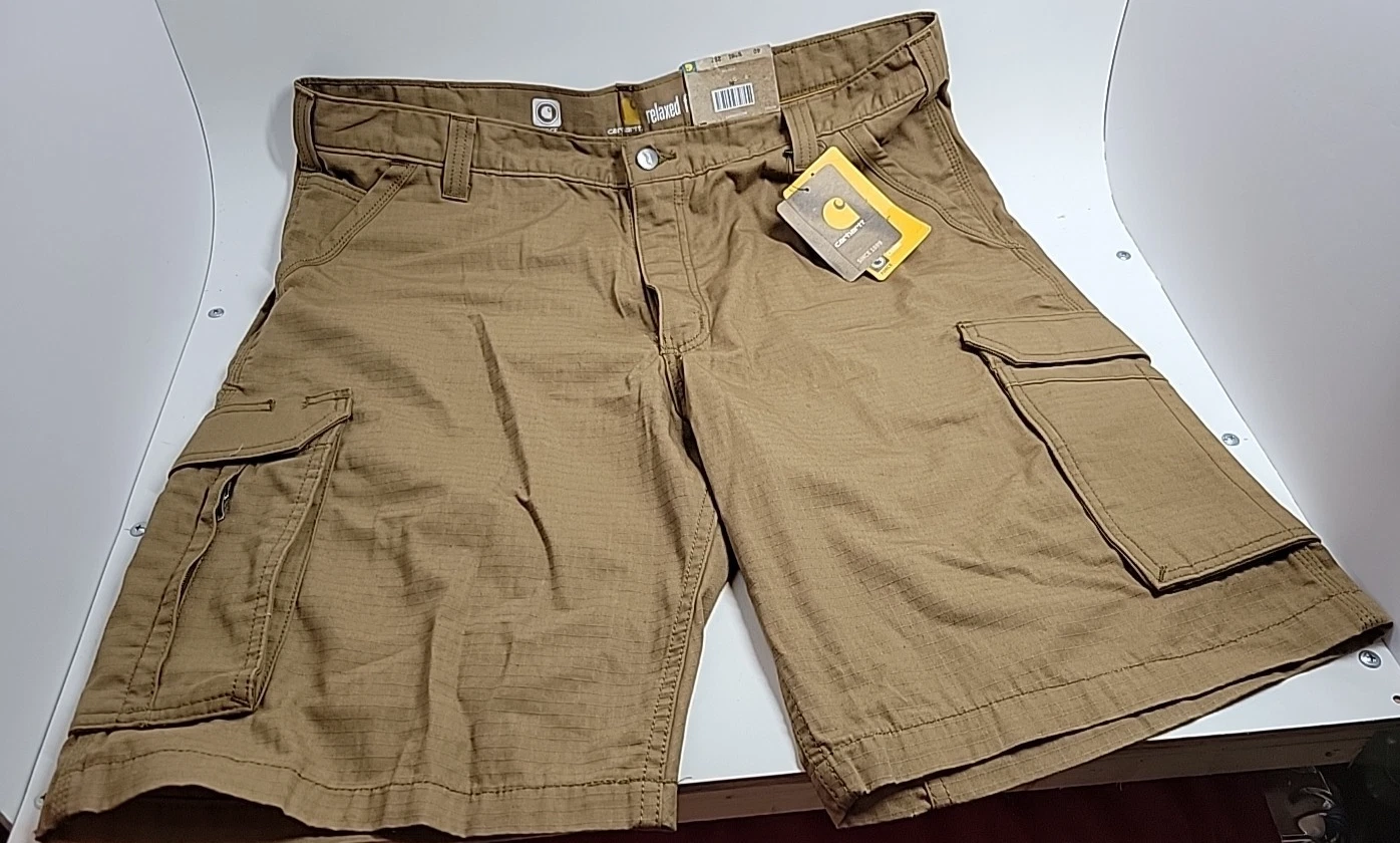 Carhartt Relaxed Fit Force Tappen Cargo Shorts Men's 40 Cotton