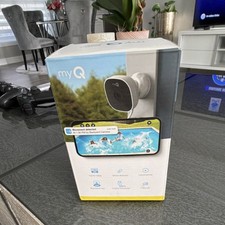 myQ Surveillance Camera 1080p Full HD Wi-Fi Motion Detection 2-Way Talk myQ App