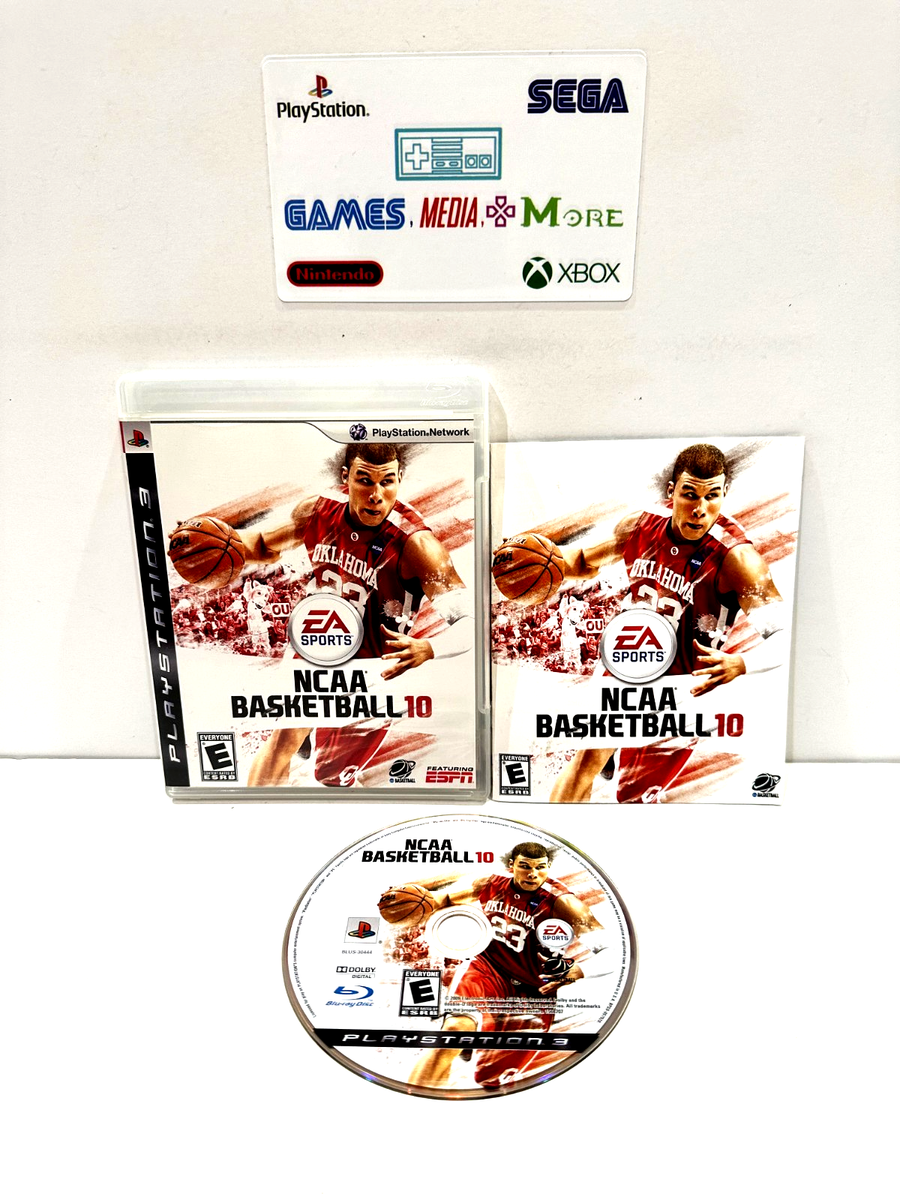 NCAA Basketball 10 (Sony PlayStation 3, 2009) PS3 Complete w