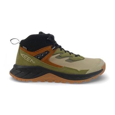Keen Men's Hightrail Mid Safari/Black WP Hiking Boots 1031834