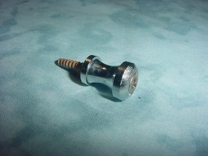 Vintage Teisco Strap Button with Mounting Screw / Original Part