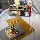 Command & Conquer (Nintendo 64, 1999) Box Manual Complete CIB N64