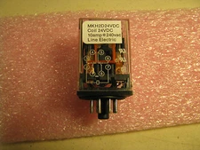 ESSEX  / LINE RELAY MKH2D24VDC   5945-00-067-8582  COIL 24 VDC  10 AMP@240 VAC