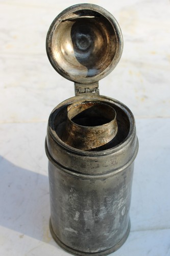 Old Antique Wallace Brothers Silver Co. PEWTER Tankard Engraved Chauncey Wright - Picture 6 of 16