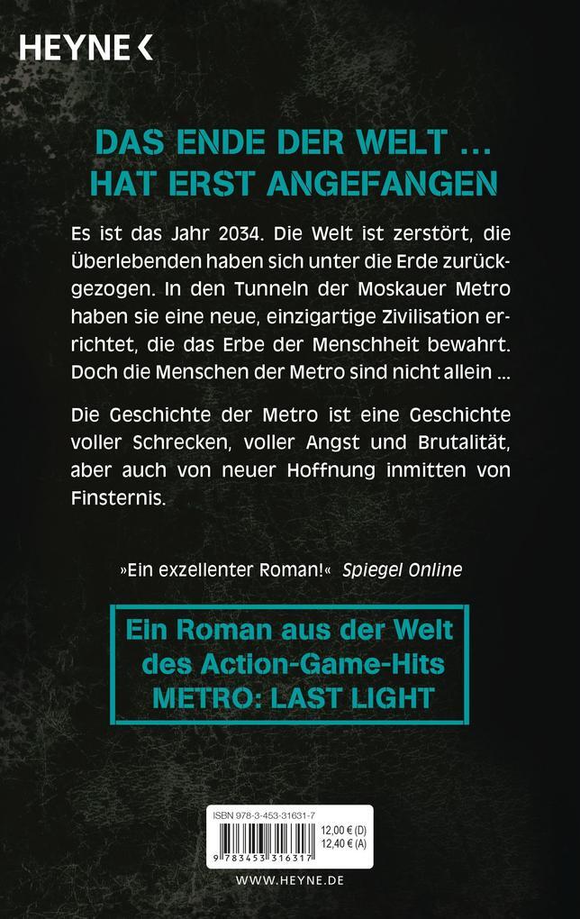 Thumbnail - Metro 2034 | Dmitry Glukhovsky | 2014 | Deutsch | Metro 2034