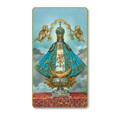 Our Lady of San Juan De Los Lagos Paper Holy Cards 2''x4'' Blank Back 100-Pack