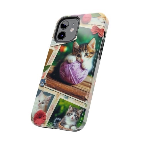 Kitten Phone Cases, Tough Cat Design Cover, Playful Kitty Protective Case, - Picture 45 of 96