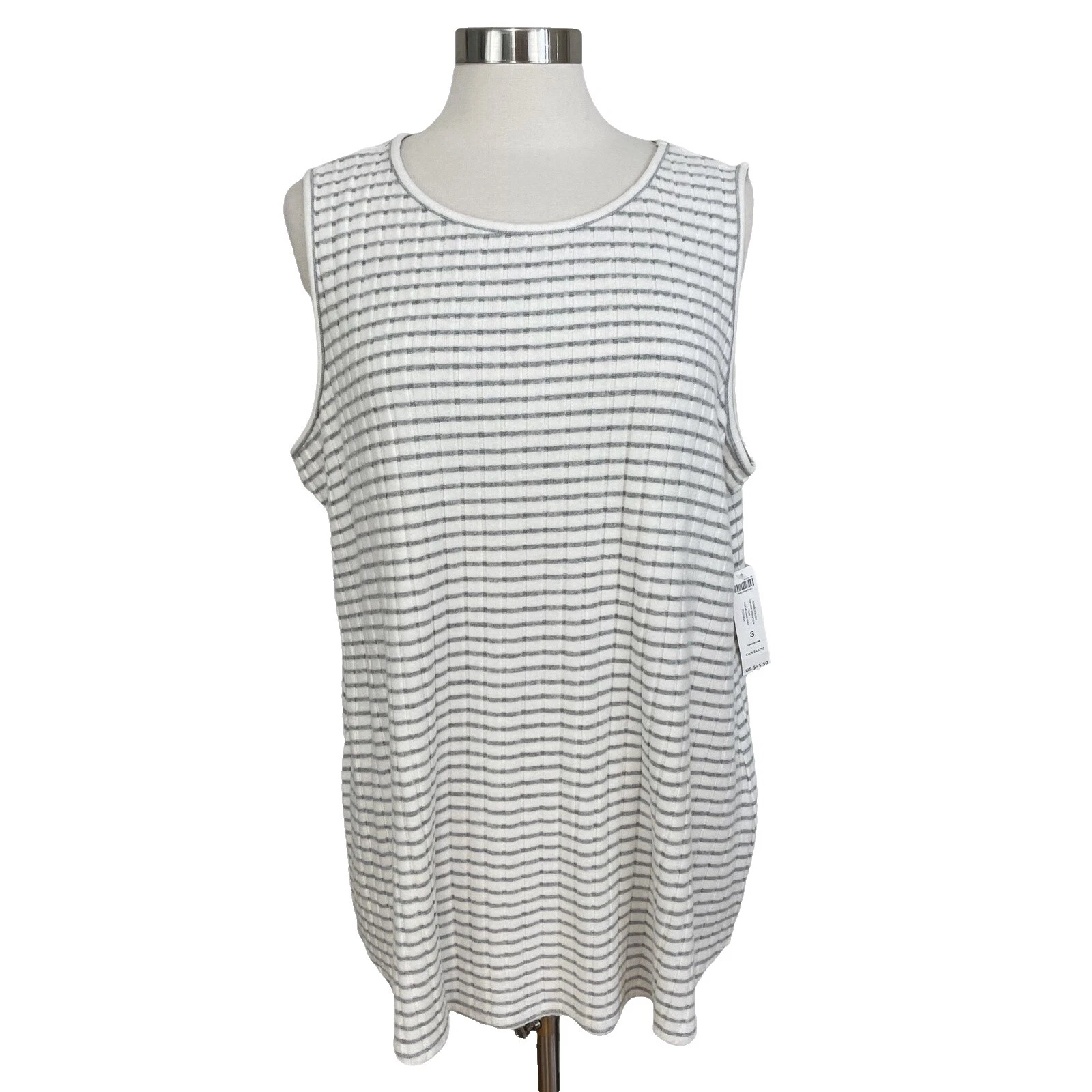 Camiseta blanca de poliéster Chico's para Mujeres