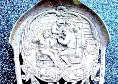   VINTAGE EDWARDIAN ORNATE DUTCH SILVER GALLEON - TAVERN SERVER - HOLLAND - Picture 4 of 6