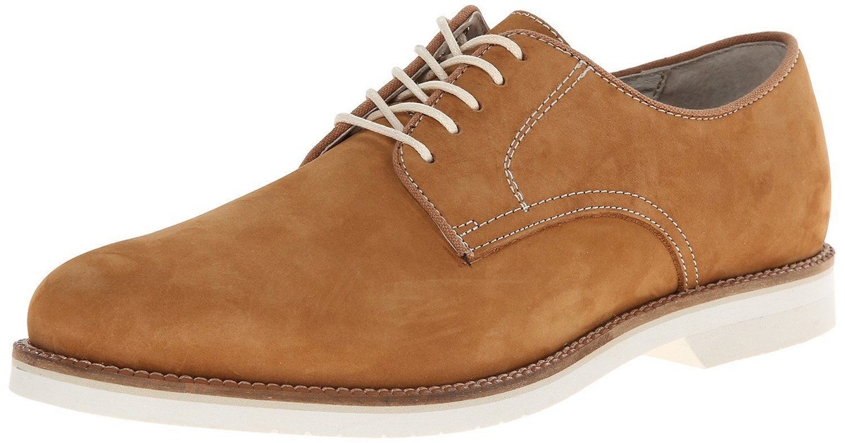 Bass Mens Buckingham Oxford Casual Lace Up Dress Shoes Suede  display picture 2