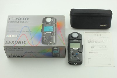 MINT in Box】 Sekonic C-500 Prodigi Color Meter From Japan | eBay