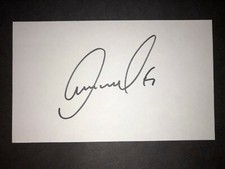 2009 GIANTS: Jesus Guzman, SIGNED 3x5 Card