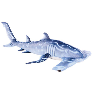 #ad Adventure Planet Plush BLUE HAMMERHEAD SHARK Printed 35 inch New $30.89