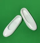 Vintage Mattel Barbie Accessory for SKIPPER White Flats Shoes JAPAN 1960's-EX