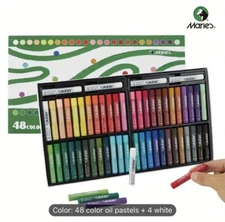 48 Colors Marie’s Soft Oil Pastels NEW Shipping Included