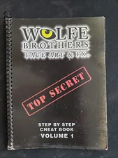 Wolfe Brothers Face Art & FX Halloween How To Cheat Book Volume 1 With autos