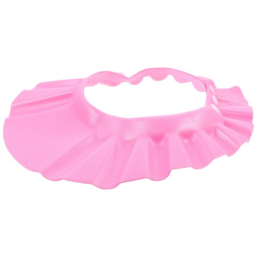 Shampoo Cap Hat Ultraleggero, Morbido, Impermeabile EVA Baby Shower Bagno (Rosa)