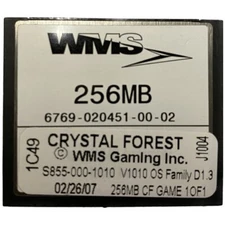 WMS Bluebird 1 Compact Flash GAME Software for Crystal Forest
