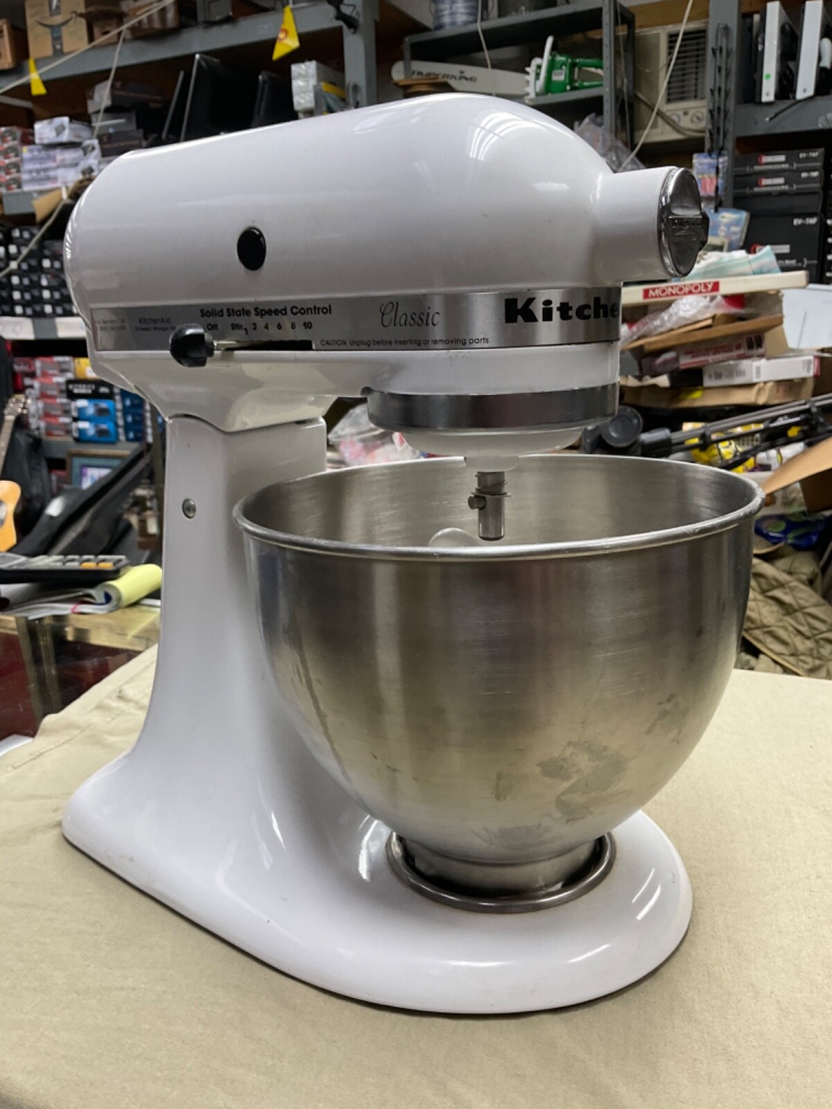 Kitchen Aid Classic K45SS And 2 attachments (Tested) eBay