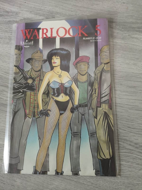 Warlock 5 Comic Book Aircel Issue Number 22 Bagged.