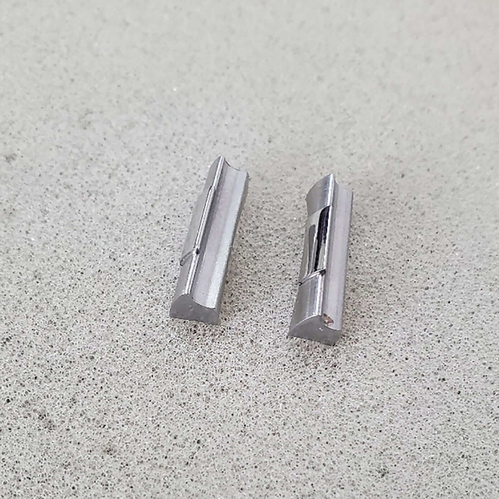 20mm Curved End Links + Spring Link Bars Wrist Watch Strap Links Accessories