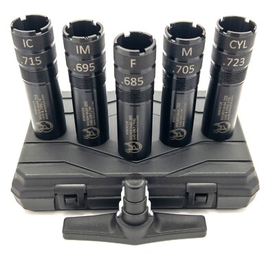 Beretta/Benelli Mobil Thread 12ga Extended Choke Tubes Set 5 pcs Black Winenton 