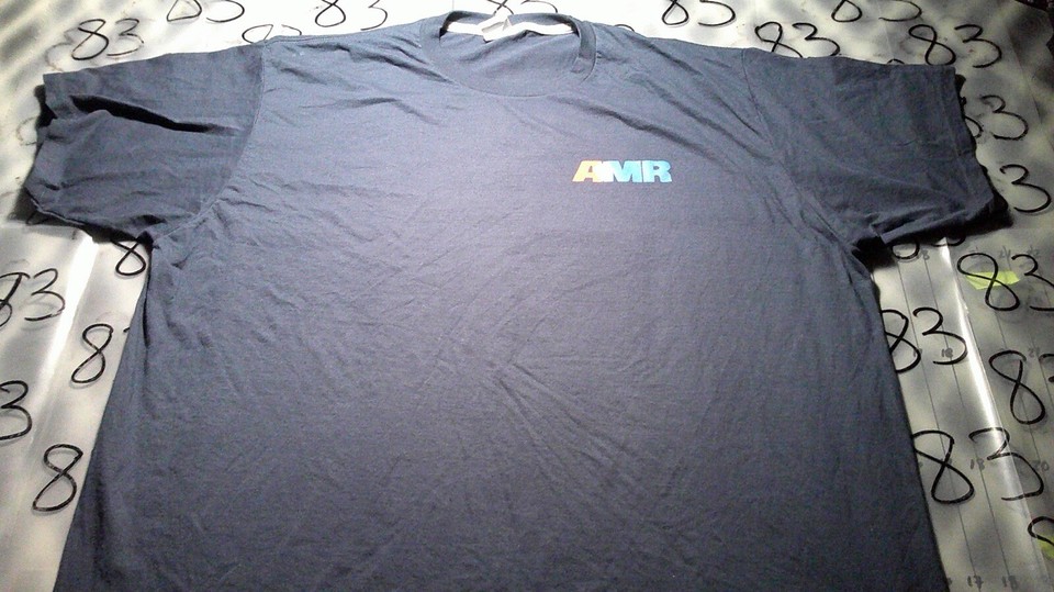 3XL NWOT AMR EMT San Bernardino County Navy Blue Shirt eBay