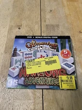 Amazing Card Games: Mahjong Adventures 5 Pack (PC Game, CD-ROM, 2020) New