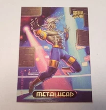 1994 Marvel Masterpieces METALHEAD Hildebrandt Art #75