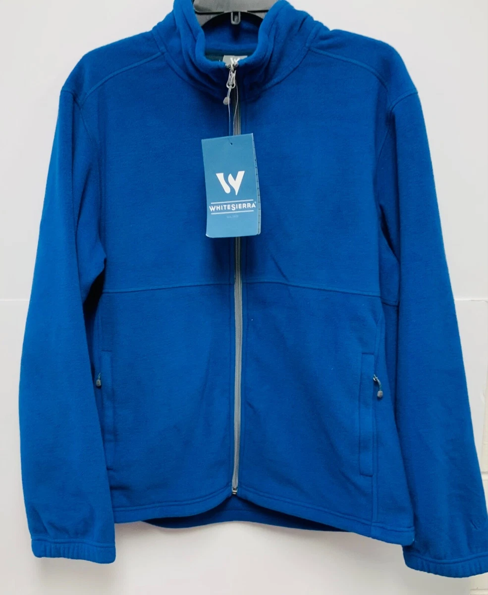 White sierra fleece jacket top