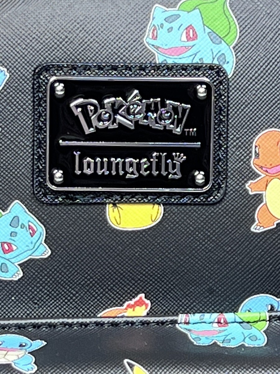 LOUNGEFLY POKEMON STARTERS MINI BACKPACK NWT Pikachu  display picture 1