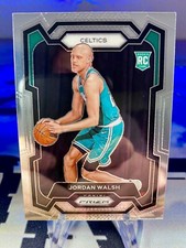 2023-24 Jordan Walsh Panini Prizm Rookie Card #158 Boston Celtics. rookie card picture