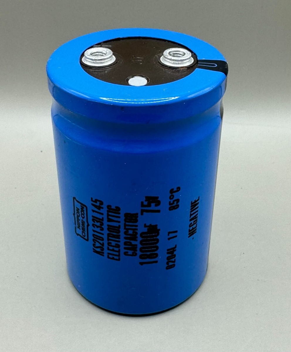 NIPPON CHEMI-CON KS20133L145 ELECTROLYTIC CAPACITOR 18000Uf 75v | eBay