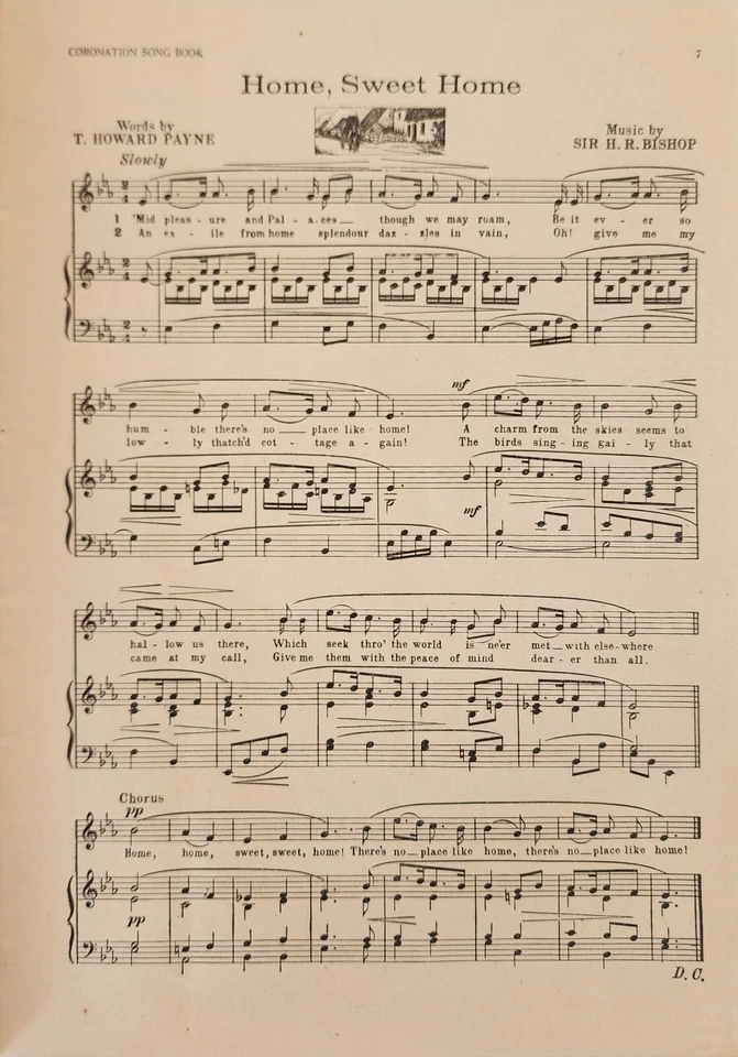 Песенник для коронации National Airs Of The Empire фортепиано голосовой лист песенник - Изображение 3 из 4