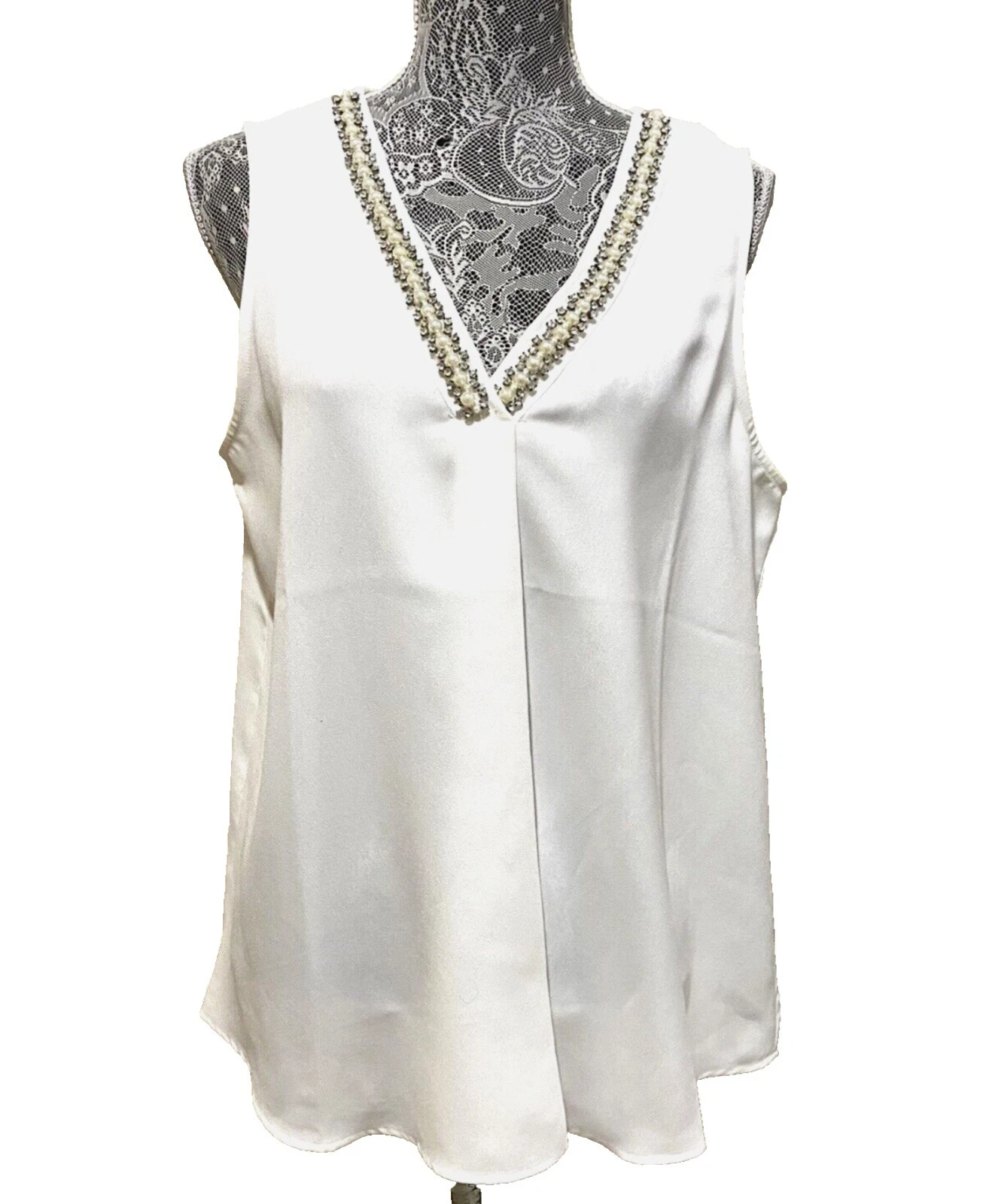 Camisetas sin mangas informal Adrienne Vittadini para Mujeres