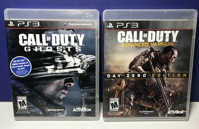 Call of Duty Ghosts & Advanced Warfare Day Zero Edition Sony PlayStation 3 PS3
